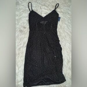 Elegant Black Mini Dress